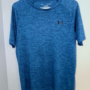 Under Armour Men's Heathered Blue Tee